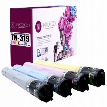 Inkdigo toner TN319 kompatibilan s Konica Minolta Bizhub C360, TÜV certificiran