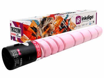 Inkdigo toner TN321M kompatibilan s Minolta Bizhub C224 C284e C364 C224e TÜV certificiran