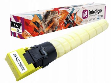Inkdigo toner TN328Y kompatibilan s Konica Minolta Bizhub C250i C300i C360i TÜV certificiran