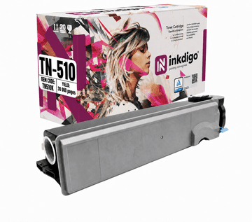 Inkdigo toner TN510K kompatibilan s Konica Minolta Bizhub C500, TÜV certificiran