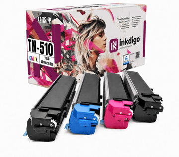 Inkdigo toner TN510 kompatibilan s Konica Minolta Bizhub C500, TÜV certificiran