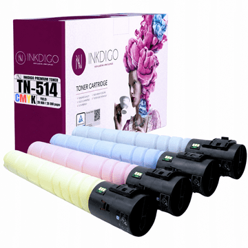 Inkdigo toner TN514 kompatibilan s Konica Minolta Bizhub C458 C558 C658 TÜV certificiran