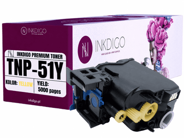 Inkdigo toner TNP51Y kompatibilan s Konica Minolta Bizhub C3110 TÜV certificiran