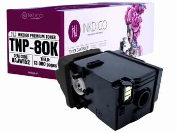Inkdigo toner TNP80K kompatibilan s Konica Minolta Bizhub C3320i TÜV certificiran