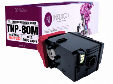 Inkdigo toner TNP80M kompatibilan s Konica Minolta Bizhub C3320i TÜV certificiran