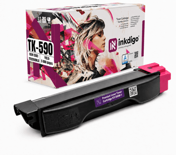 Inkdigo toner TK590M kompatibilan s Kyocera ECOSYS M6026cdn FS-C2026MFP TÜV certificiran