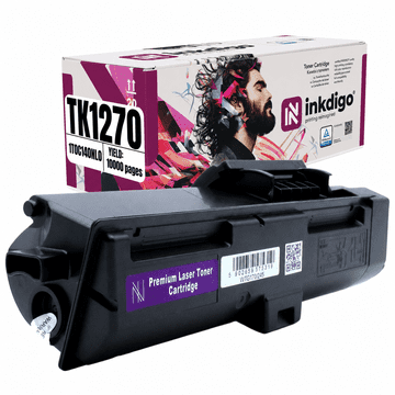 Inkdigo toner TK1270 kompatibilan s Kyocera ECOSYS MA4000fx MA4000wifx TÜV certificiran