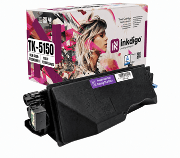 Inkdigo toner TK5150K kompatibilan s Kyocera ECOSYS M6035cidn P6035cdn TÜV certificiran