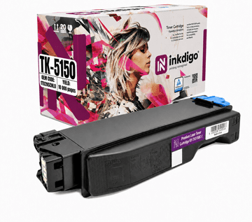 Inkdigo toner TK5150C kompatibilan s Kyocera ECOSYS M6035cidn P6035cdn TÜV certificiran