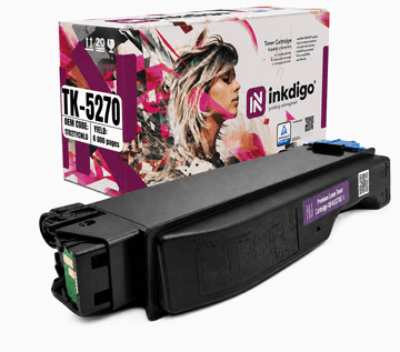 Inkdigo toner TK5270C kompatibilan s Kyocera ECOSYS M6230cidn P6230cdn TÜV certificiran