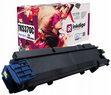 Inkdigo toner TK5370C kompatibilan s Kyocera ECOSYS MA3500cifx PA3500cx TÜV certificiran