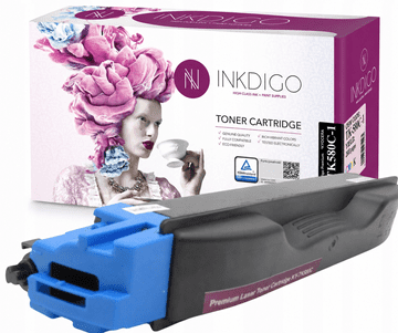 Inkdigo toner TK580C kompatibilan s Kyocera ECOSYS P6021cdn FS-C5150DN TÜV certificiran