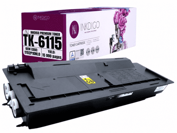 Inkdigo toner TK6115 kompatibilan s Kyocera ECOSYS M4125idn M4132idn TÜV certificiran