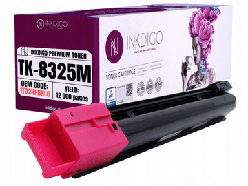 Inkdigo toner TK8325M kompatibilan s Kyocera TASKalfa2551ci, TÜV certificiran