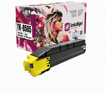 Inkdigo toner TK8505Y kompatibilan s Kyocera TASKalfa4550ci TASKalfa5550ci TÜV certifikatom