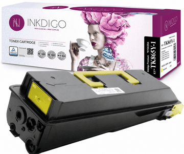 Inkdigo toner TK865Y kompatibilan s Kyocera TASKalfa250ci TASKalfa300ci TÜV certifikatom