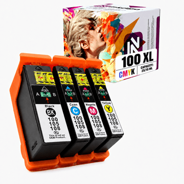 Inkdigo tinta 14N1068E-14N1071E kompatibilna s Lexmark Pro205 S301 Pro709 TÜV certificirana