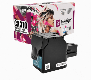 Inkdigo toner 80C2SC0 kompatibilan s Lexmark CX310dn CX410 njemački CX510dhe TÜV certificiran