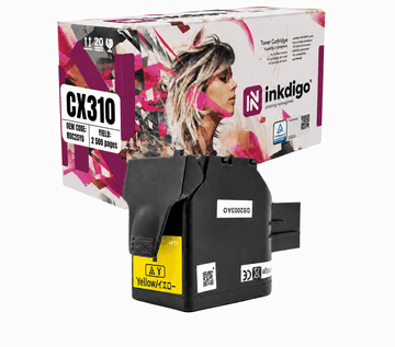 Inkdigo toner 80C2SY0 kompatibilan s Lexmark CX310dn CX410 njemački CX510dhe TÜV certificiran