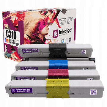 Inkdigo toner 44469803-44469706 kompatibilan s OKI C310DN MC351DN C510DN TÜV certificiran