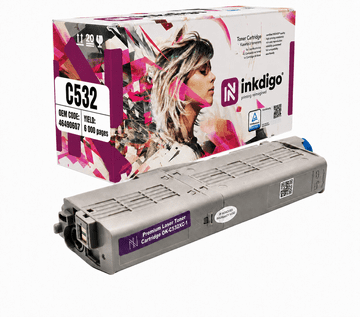 Inkdigo toner 46490607 kompatibilan s OKI C532DN MC563DN C542DN MC573DN TÜV certificiran