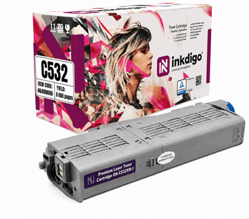 Inkdigo toner 46490606 kompatibilan s OKI C532DN MC563DN C542DN MC573DN TÜV certificiran