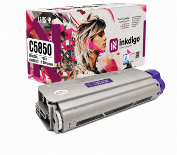 Inkdigo toner 3865722 kompatibilan s OKI C5850 MC560DN C5950CDTN C5950DTN TÜV certificiran