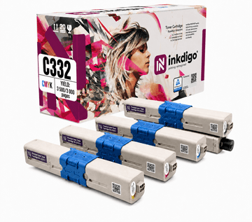 Inkdigo toner 46508712 kompatibilan s OKI C332DN MC363DNW C332DNw MC363N TÜV certificiran