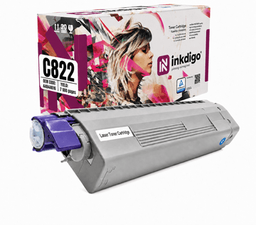 Inkdigo toner 44844616 kompatibilan s OKI C822CDTN C822DN C822N TÜV certificiran