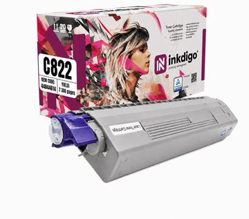 Inkdigo toner 44844614 kompatibilan s OKI C822CDTN C822DN C822N TÜV certificiran