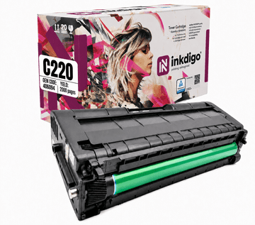 Inkdigo toner 406094 kompatibilan s Ricoh Aficio SPC220A SPC222DN SPC240DN TÜV certificiran