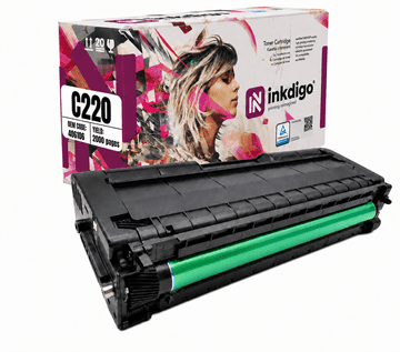 Inkdigo toner 406106 kompatibilan s Ricoh Aficio SPC220A SPC222DN SPC240DN TÜV certificiran