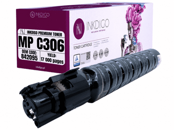 Inkdigo toner 842095 kompatibilan s Ricoh MPC306ZSP MPC307PageKeeper MPC307 TÜV certificiran
