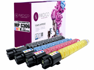 Inkdigo toner 842095-842098 kompatibilan s Ricoh MPC306ZSP MPC307PageKeeper TÜV certificiran