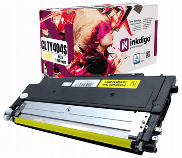 Inkdigo toner CLT-Y404S kompatibilan sa Samsung Xpress C430W SL-C430 C482FW TÜV certificiran