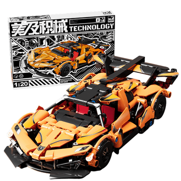 MJI 8903 Gradbeni blokovi - Sportski automobil, 503 dijela - McLaren Senna GTR 1:20