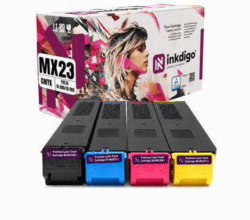 Inkdigo toner MX23GTA kompatibilan sa Sharp MX2010U MX2614N MX3111U MX2310F TÜV certificiran