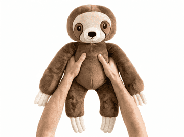 CalmZoo senzorna igračka za plivanje s utezima od ljenjivca, 2 kg