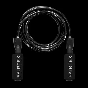 Fairtex uže za preskakanje s kugličnim ležajem 3 CRNA 290 CM