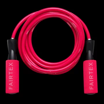 Fairtex uže za preskakanje s kugličnim ležajem ROPE3 ružičasto 290 cm