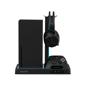 XENO FROST Stalak za hlađenje i punjenje za XBOX seriju X/S Techno crna