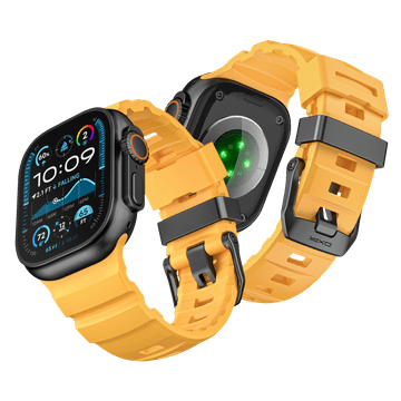 remen za Apple Watch Rugged Evo Sport Band, sunčano žuta