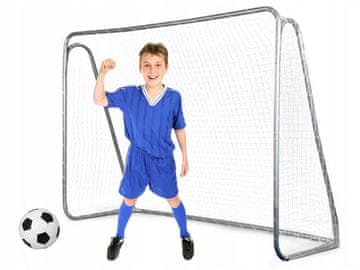 Čvrsti VELIKI NOGOMETNI GOL Metal 213x150x90 MREŽA ZA TRENING