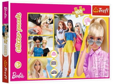 Trefl slagalica GLITTER Glitter Barbie 100 dijelova