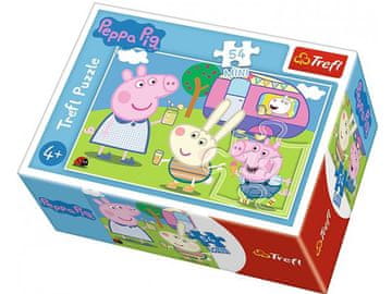 Trefl Mini PUZZLE 54 dijela PEPPA PIG Kampiranje