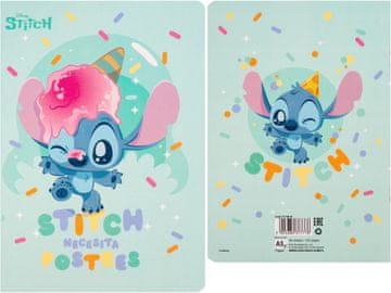 Patio Disney LILO & STITCH Školska bilježnica A5 60 liniranih listova 77778 Coolpack
