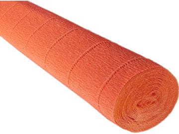 Cartotecnica Rossi Krep papir TALIJANSKI NABIT PAPIR Narančasti 180g Krep br. 581 NARANČASTI