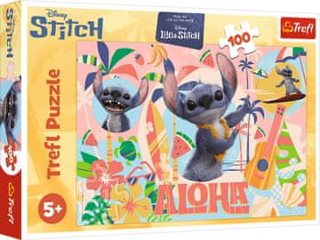 Trefl slagalica LILO & STITCH 100 dijelova Aloha Stitch i prijatelji DISNEY