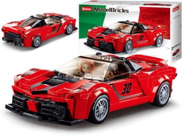 Sluban Trkaći automobili Blokovi CART RACER Figure FERRARI 262 dijela
