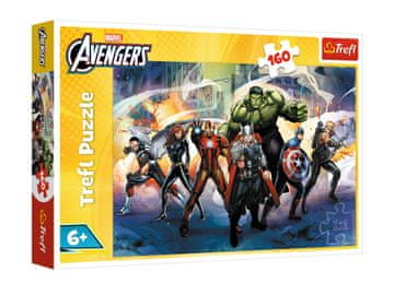 Trefl slagalica 160 dijelova OSVETNICI SUPERMOĆI Hulk Ironman Arrow 15428